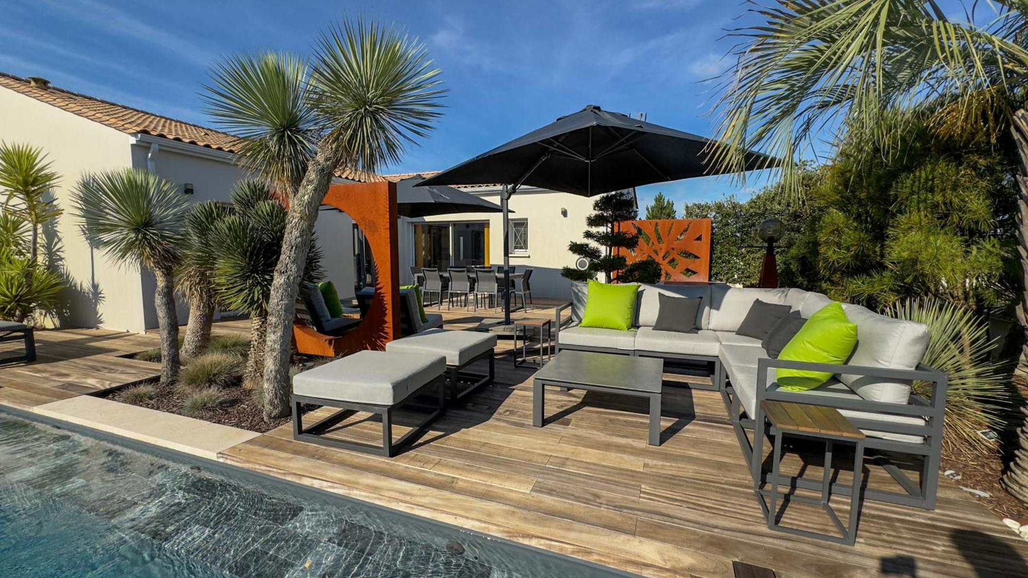 Villa Harmonie - Luxe, Jaccuzzi Et Piscine En Charente-Maritime Saint-Ciers-du-Taillon Экстерьер фото