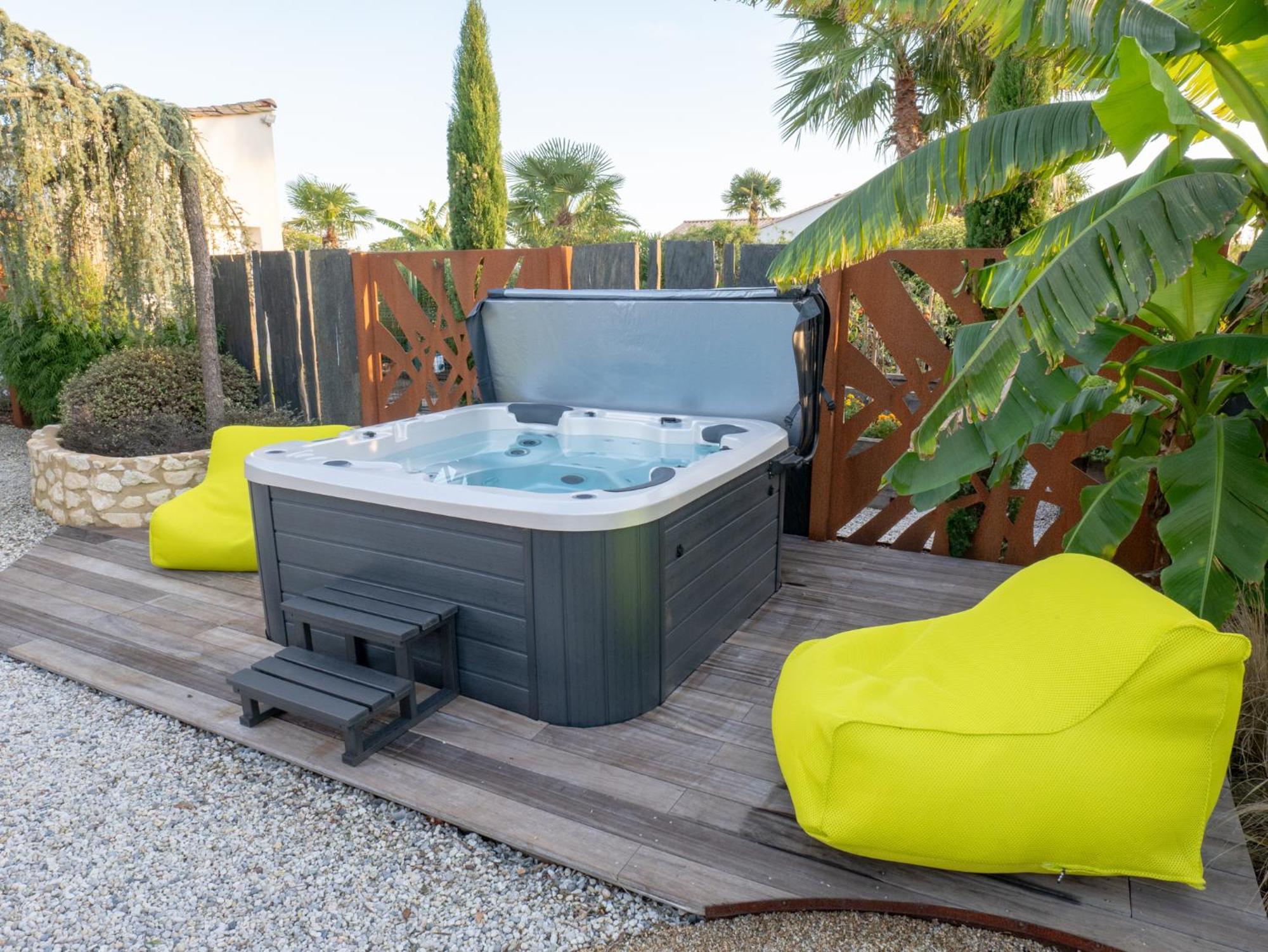 Villa Harmonie - Luxe, Jaccuzzi Et Piscine En Charente-Maritime Saint-Ciers-du-Taillon Экстерьер фото